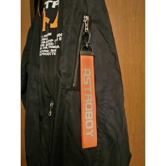 Bibisama × Astro Boy Bomber Anime Tezuka Graphic Jacket Japanese Art M/L - Picture 7 of 7